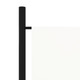 5-Panel Room Divider White 98.4"x70.9" product