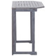 Folding Balcony Table 35.4"x19.7"x29.1" Solid Acacia Wood product