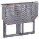 Folding Balcony Table 35.4"x19.7"x29.1" Solid Acacia Wood product