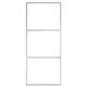 Walk-in Shower Wall with Whole Frosted ESG Glass 45.3"x76.8" product