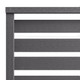 Fence Panel WPC 70.9"x70.9" Gray product