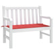 Garden Bench Cushion Red 39.4"x19.7"x1.2" Oxford Fabric product