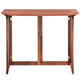 Bistro Table 35.4"x19.7"x29.5" Solid Acacia Wood product