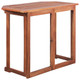 Bistro Table 35.4"x19.7"x29.5" Solid Acacia Wood product