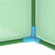 Greenhouse with Steel Frame 5.4 ft² 3.3'x1.6'x6.2' product