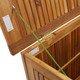 Patio Storage Box 23.6"x19.7"x22.8" Solid Wood Acacia product