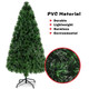 5ft Pre-Lit Fiber Optic PVC Christmas Tree  product