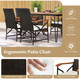 7-Piece Patio Dining Set with Acacia Wood Dining Table product