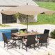 7-Piece Patio Dining Set with Acacia Wood Dining Table product