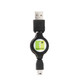iEssentials Mini USB to USB Fast Transfer Retractable Data Cable (2-Pack) product