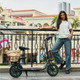 GoPowerBike GoFlow Electric Scooter with Rear Basket product
