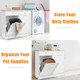 Wooden Kitchen Trash Cabinet with Drawers and Storage product