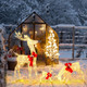 Pre-Lit Reindeer Family Christmas Decorations  product