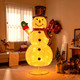 6 ft Pre-lit Christmas Snowman Decoration with 8 Lighting Modes product