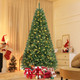 6, 7, or 8 ft Christmas Tree with Warm White LED Lights product