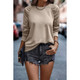 Ruffled Raglan Sleeve Top product