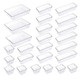25-Piece Clear Plastic Drawer Organizers product