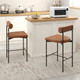 26-Inch Upholstered Bar Stools with Padded Cushion (Set of 2/4) product