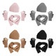 Winter Beanie,  Scarf, and Gloves Set product