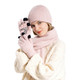 Winter Beanie,  Scarf, and Gloves Set product