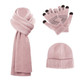 Winter Beanie,  Scarf, and Gloves Set product