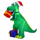  6ft Inflatable Dinosaur Christmas Decoration product
