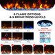 23" Infrared Quartz Electric Fireplace Insert with Remote Control product