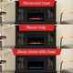 23" Infrared Quartz Electric Fireplace Insert with Remote Control product