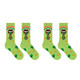 Greeting Card with Fun Crew Length Novelty Socks (2-Pack) product