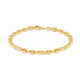 10-Inch 18K Gold Overlay Puff Mariner Anklet product
