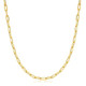 18/20/24-Inch 18K Gold Paperclip Link Chain Necklace product