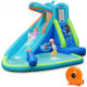 Inflatable Hippo Climbing Wall and Splash Pool product