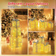 Set of 3 Lighted Christmas Gift Boxes with 90 LED Lights product