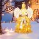 5.2FT Lighted Artificial Christmas Tree Angel product