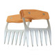 Stainless Steel Meat-Shredding Claws with Wooden Handles (1-Pair) product