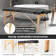 84-Inch Foldable Massage Table with Carrying Bag product