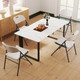 Folding Stackable Chair with Metal Frame & Carrying Handle (4 to 12-Pack) product
