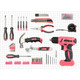 146-Piece Power Tool Combo Kit with 8V Cordless Drill product