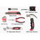 146-Piece Power Tool Combo Kit with 8V Cordless Drill product