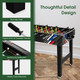 49" 4-in-1 Foosball and Pool Combo Game Table product