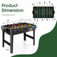 49" 4-in-1 Foosball and Pool Combo Game Table product