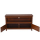 44" TV Stand Console with Wooden Storage Shelf product