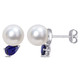  South Sea Pearl and Sapphire Earrings  product