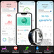 Smart Ring Fitness Tracker with Charging Case,Wearable Smart Tracker Rate Monitor Sleep Recorder for Men Women(8#-Black) product