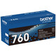 Genuine TN760 High Yield Black Toner Cartridge product