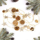 Rustic 6.5' Pine Cones String Lights product
