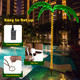 7.5 FT Lighted Palm Tree with 332 LED Lights product