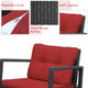 3-Piece Patio Rattan Rocking Chair Furniture Set product