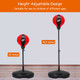 Kids' Adjustable Punching Bag Set with Boxing Gloves product