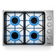 30" Gas Cooktop with 4 Sealed Burners and Cast Iron Grates product